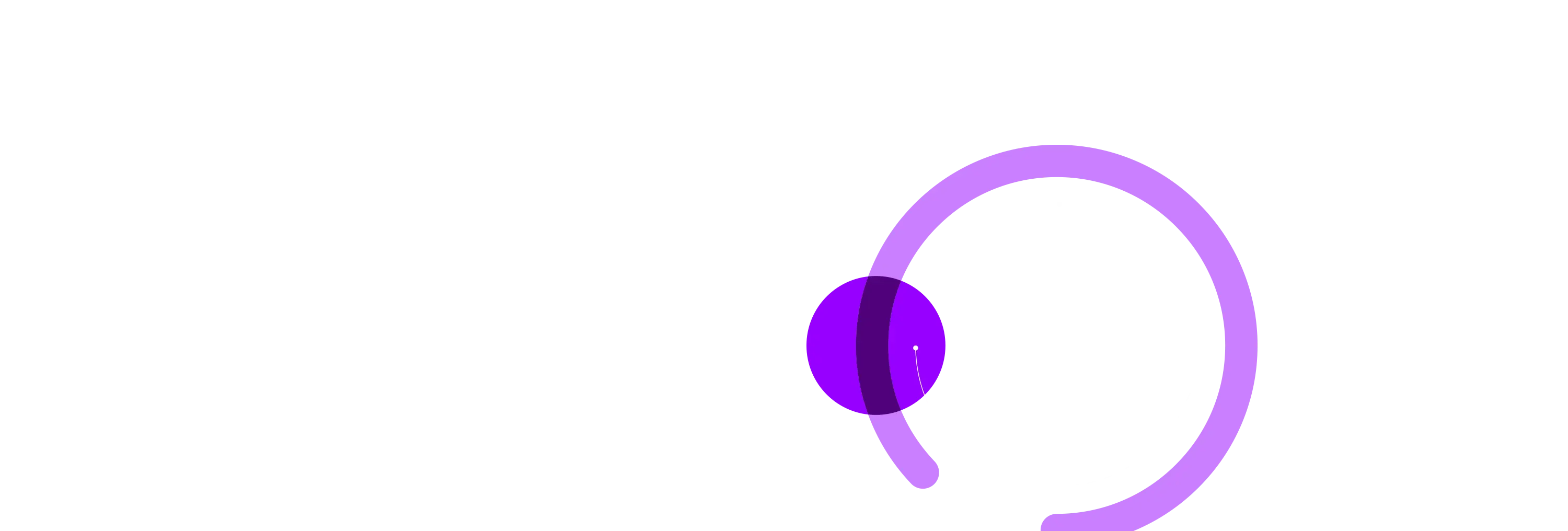 headset illustration in purple