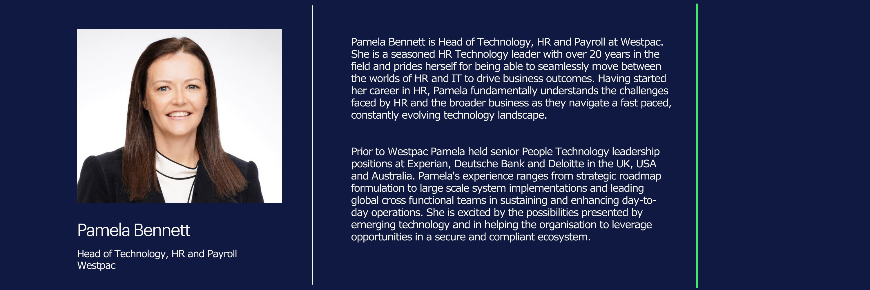 information about the speaker, pamela information about the speaker, pamela