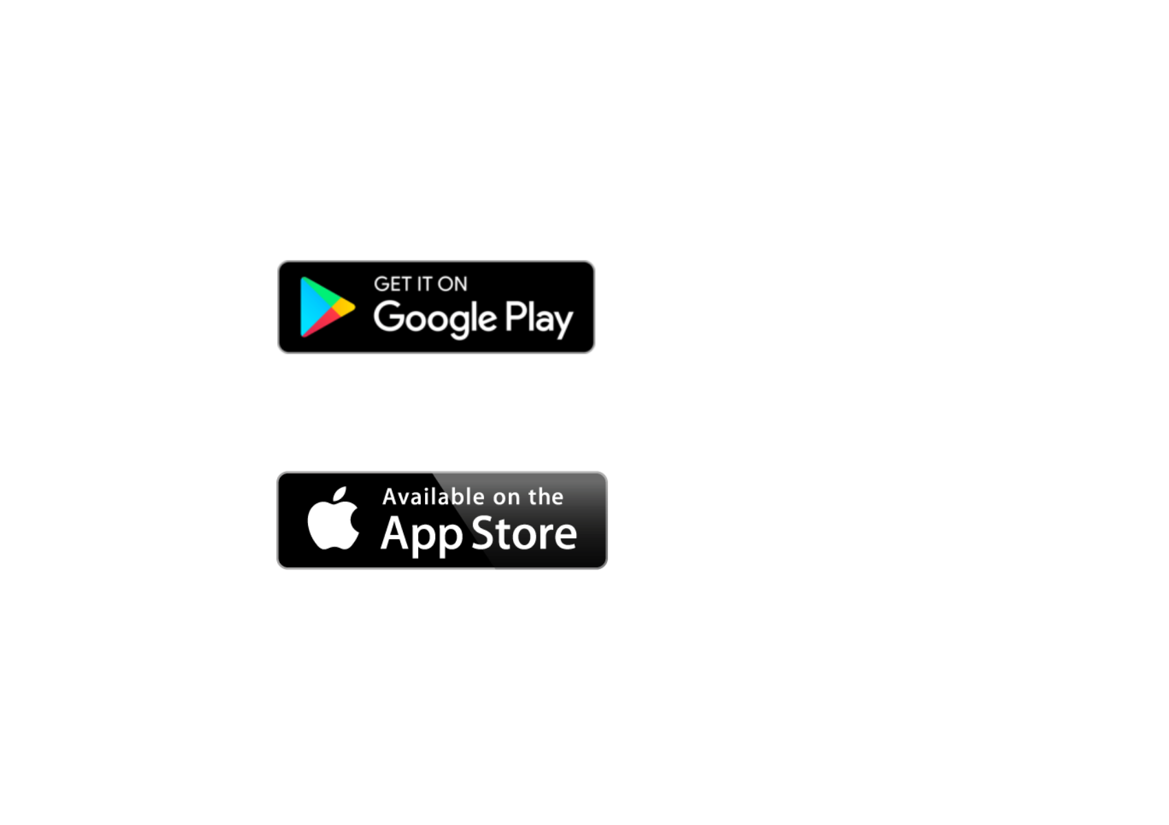 logos of google and app store