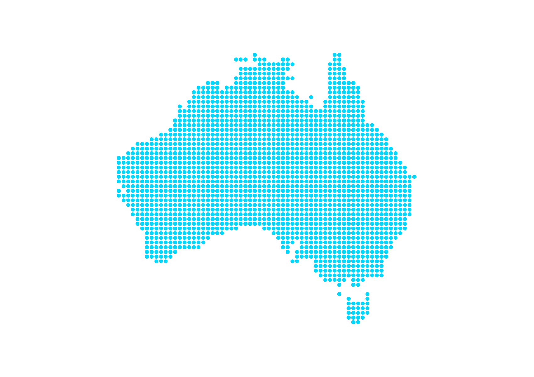 an illustration of a map of australia