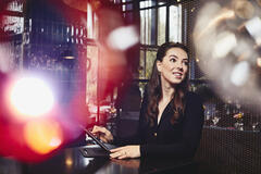 girl in hospitality role