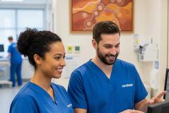 an image of two nurses smiling