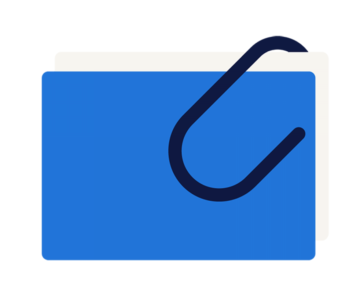 FilesWithPaperclip_illustration_UseBackgroundYellow_RGB