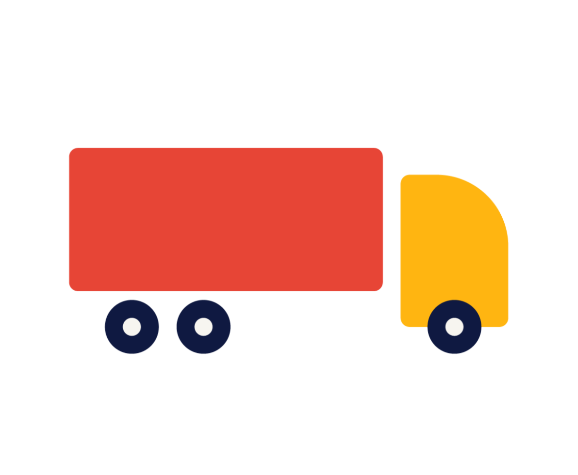 an illustration of a truck an illustration of a truck