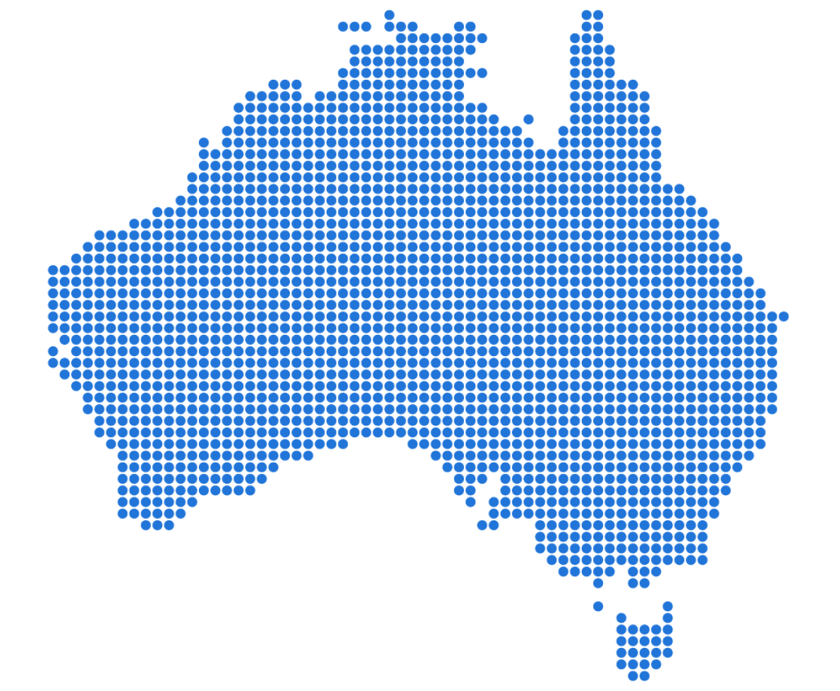 aussie map