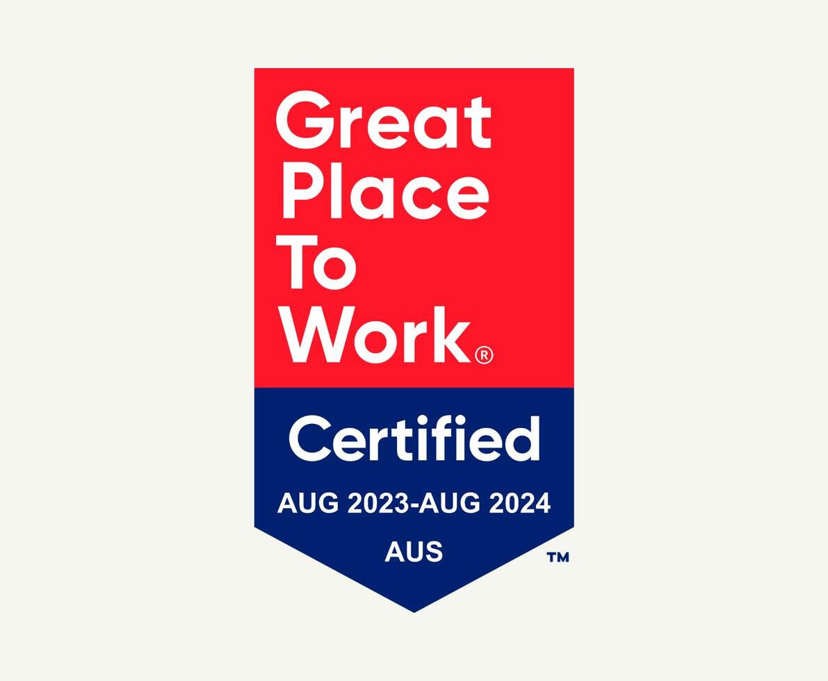 an image of great place to work certification logo