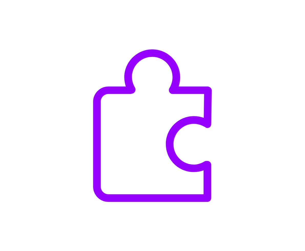 an icon of a puzzle piece
