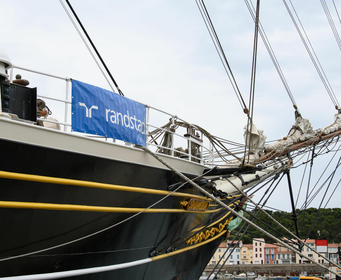 an image of the clipper ship docked
