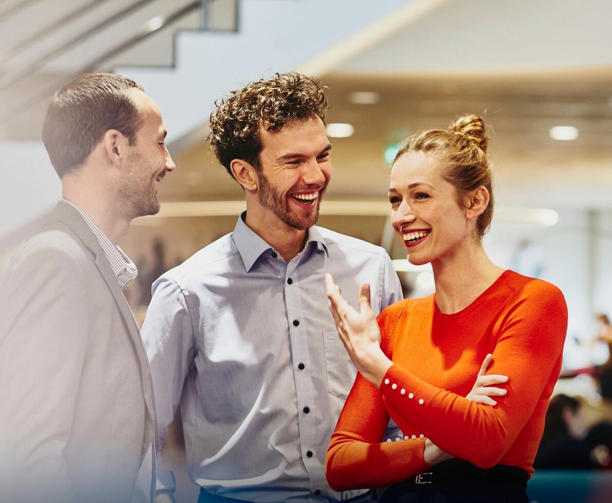 Randstad employees (except fixed and max term contractors) with a tenure of more than one year are entitled to additional paid leave. Loyalty leave - you will receive an extra one day of leave for each year of service, up to 5 days. This means that employees with a tenure of 5 years or greater get rewarded with five weeks of paid leave every year. Birthday leave - choose how you want to celebrate with a day off during your birthday month! Volunteer leave - one paid volunteer day per year. group of colleagues laughing together in an office setting