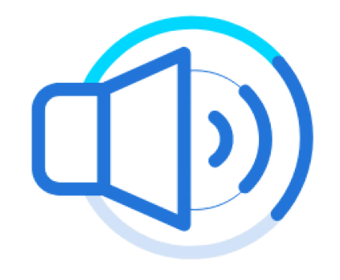 an illustration of a speaker