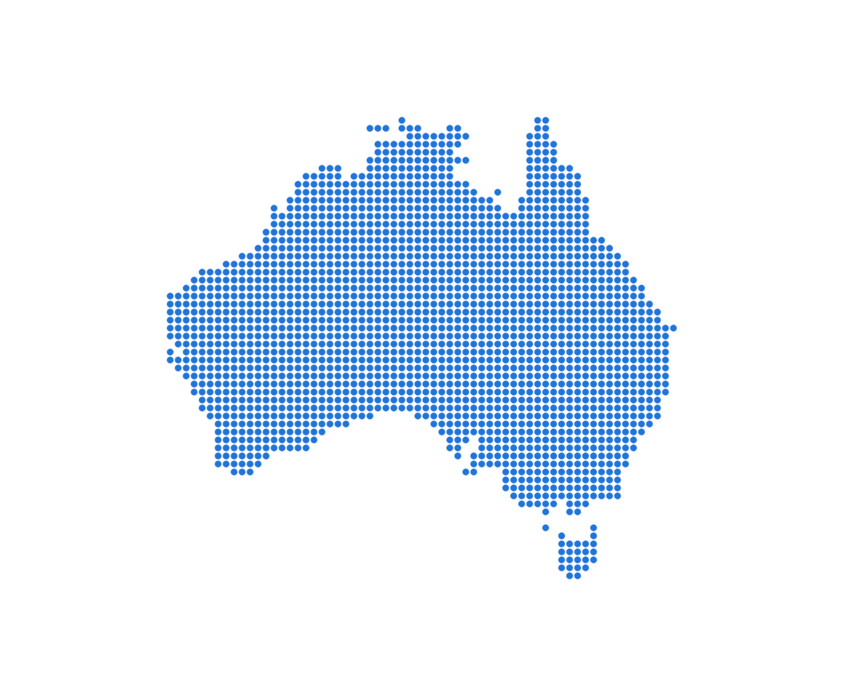 an illustration of the map of australia