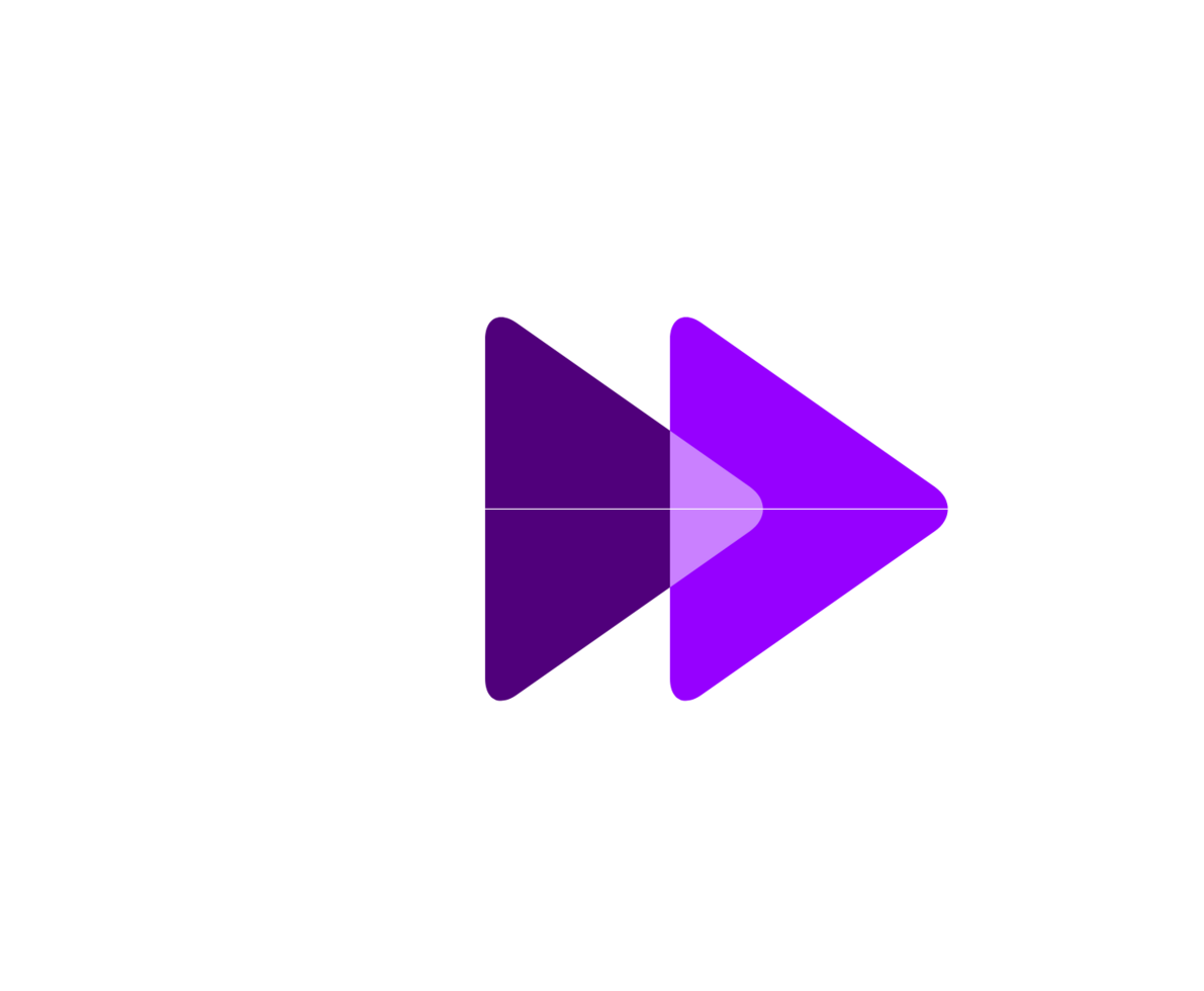 an illustration of two arrows pointing right