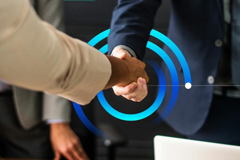 Handshake in digital environment