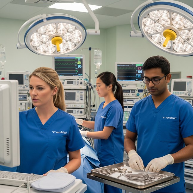 an image of nurses in a hospital room