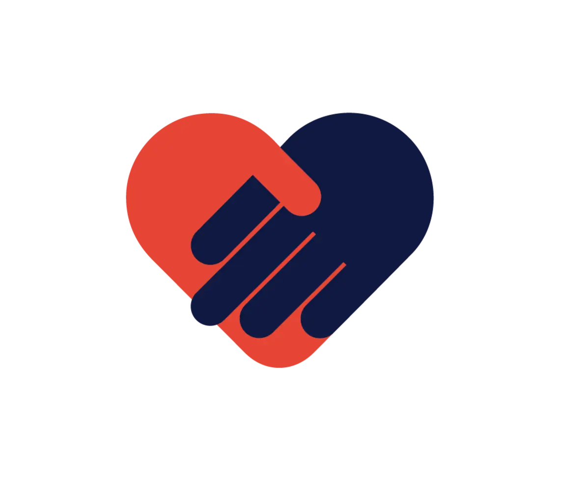 heart handshake