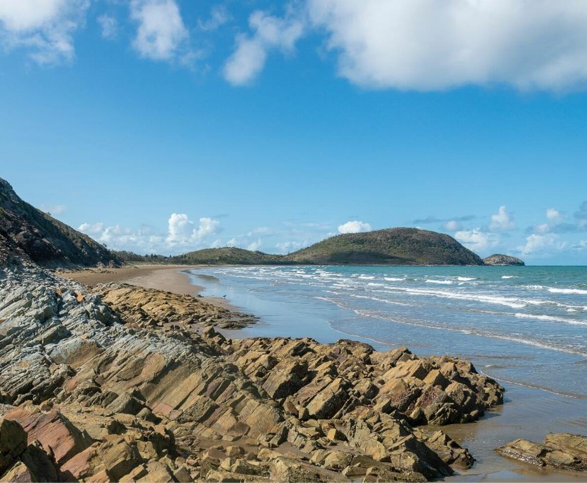 image depicting a beach in rockhampton, australia