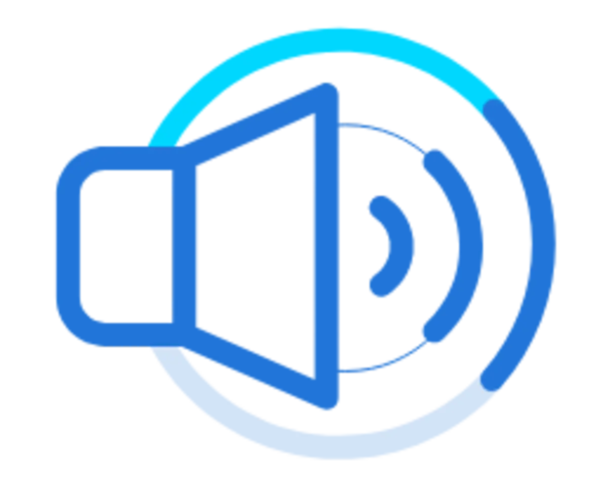 an illustration of a speaker
