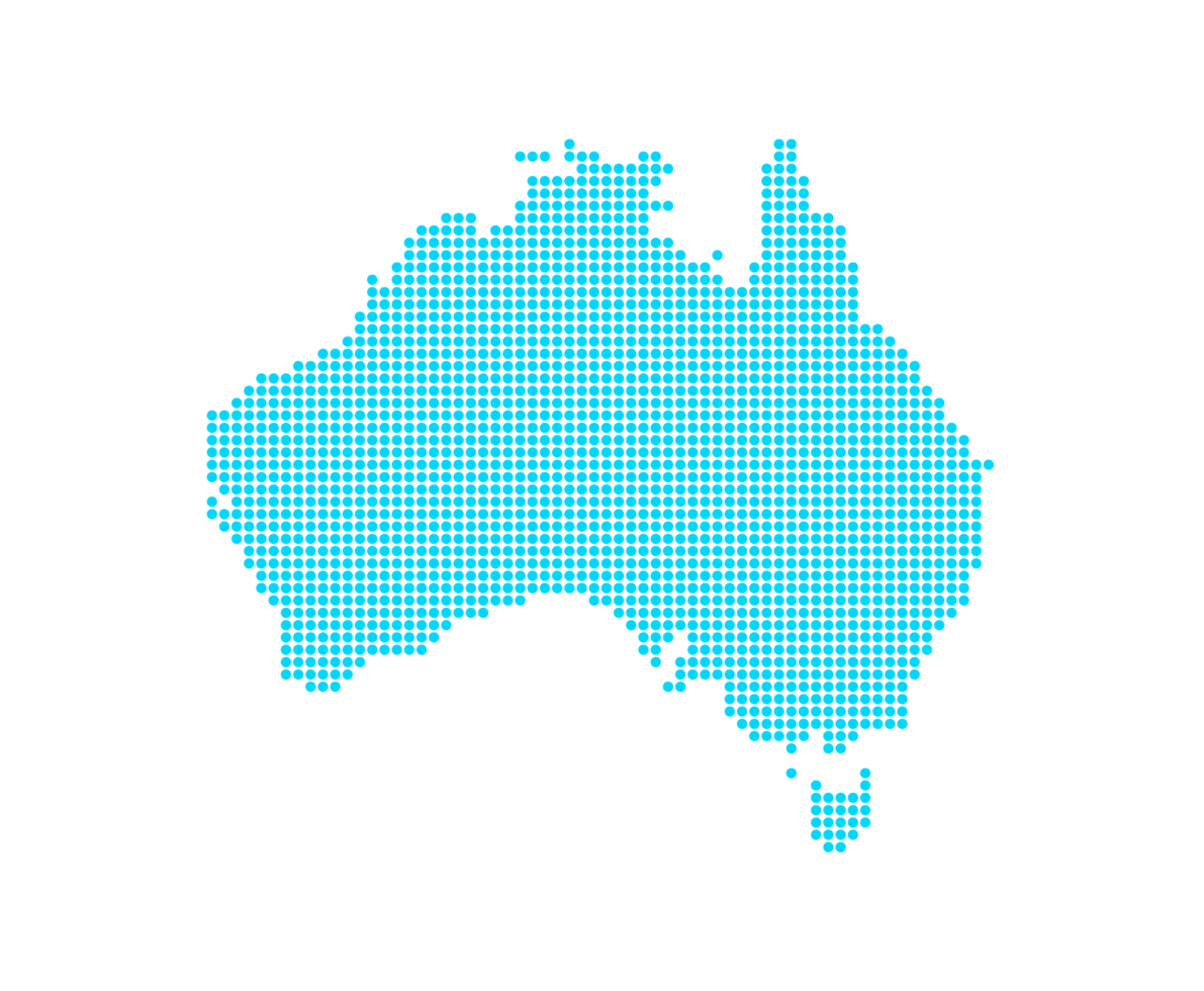 an illustration of a map of australia