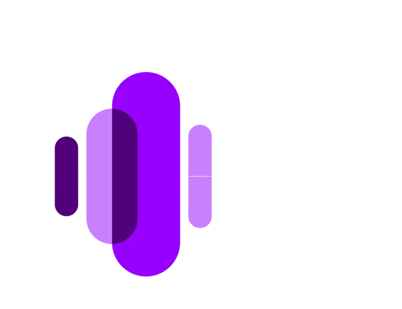 four purple blocks