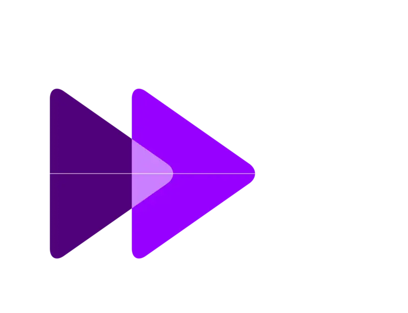 two purple arrows