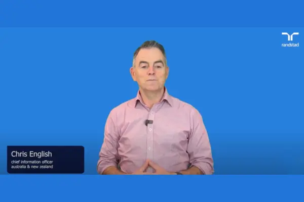 image of chris english, chief information officer, randstad ANZ